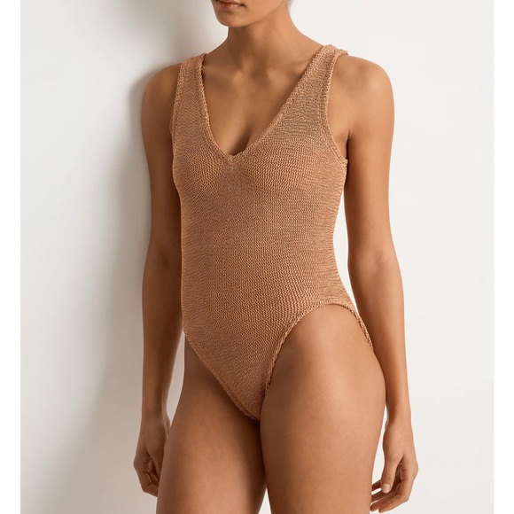 New Hunza G Sadie one piece swimsuit one size - Picture 2 of 8